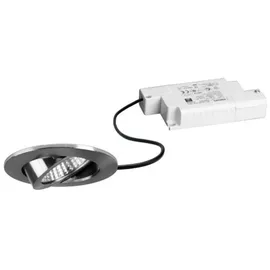 Brumberg 39363153 LED-Einbaustrahler 6W rund nickel matt