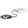 Brumberg 39363153 LED-Einbaustrahler 6W rund nickel matt