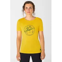 Super.natural Merino T-Shirt W SLOPES TEE in gelb |