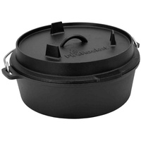 FireRocket Dutch Oven 6qt 5,5 l ohne Füße