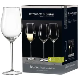 Ritzenhoff & Breker Bolero Weißweinglas 0,39 l 4-tlg.