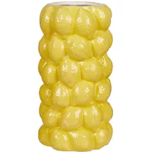 BUTLERS Vase LEMON in Gelb | Gr.: onesize