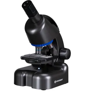 Bresser Junior Mikroskop CM-04 100x-900x, Kinder-Mikroskop ab 6 Jahren, LED-Beleuchtung, Smartphone-Halterung, Experimentier-Set, batteriebetrieben