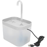 katzenbrunnen, 1,5 l PP-Material trinkbrunnen für katze, IPX8 wasserdichter 25 dB leiser automatischer Katzen-Trinkbrunnen für Haustiere, Hunde und Katzen