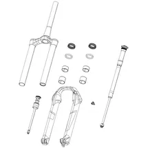 RockShox Moco/reba 130/150 A7 Plus Kompressionsdämpfer - Black - 10 mm