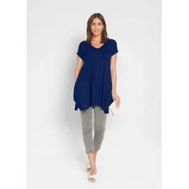 bonprix Longshirt Blau XXL