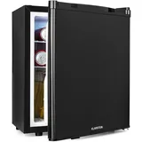 Mini Kühlschrank 38 L Getränkekühlschrank 2 L Flaschenfach leise Hausbar Schwarz