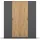 Rauch Drehtürenschrank Miro 181 x 210 x 54 cm Grau