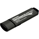 Kanguru Defender Elite300 - 16GB USB-Stick USB Typ-A 3.2 Gen 1 (3.1 Gen 1) Schwarz - Grau (KDFE300-16G)