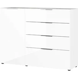Germania Sideboard Oakland 134 x 102 x 42 cm Weiß