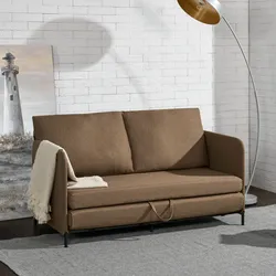 Schlafsofa Soini mit Liegefunktion Braun