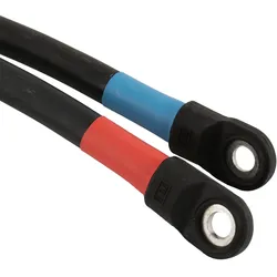 Q-Batteries Dose Euro Din 320A Kupplung 70mm2 grau (mit Endableiter 1500mm)