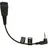 JABRA QD Telefon-Headset-Kabel Schwarz