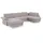 sit&more Wohnlandschaft Mikrofaser U-Form 3-Sitzer Beige