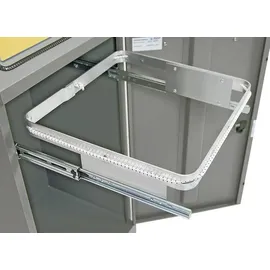 stumpf metall Sortsystem Modul Vario 60 graualu struktur ProSlide System 60 Liter Trethebel