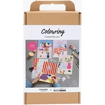 Creativ Company Kreativ Set Ausmalen Collage 1 St. Mehrfarbig