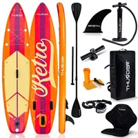 Thunder Retro Stand Up Paddle Board 320 x 75 x 15 cm Orange