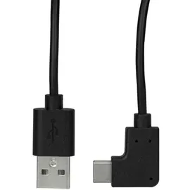 Startech StarTech.com USB-A auf USB-C Kabel, rechts gewinkelt, St/St, 1m, USB 2.0 Kabel, USB Typ-C, USB A zu USB-C Kabel