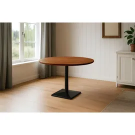 sam möbel gmbh Bistrotisch 110 x 75 cm Akazie nussbaumfarben/schwarz