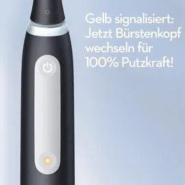 Oral-B iO Series 4 Matt Black + 2. Handstück Quite White + Reiseetui