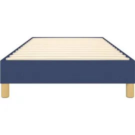 vidaXL Boxspringbettgestell 90 x 200 cm Blau