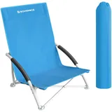 Songmics Campingstuhl GCB61BU Silber