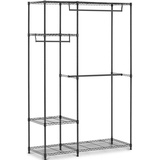 Royal Catering Garderobenständer Metall - 120 x 45 x 179,5 cm - 270 kg - schwarz