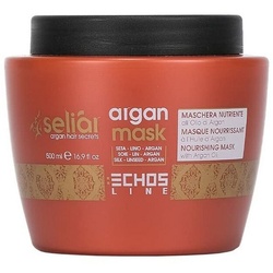 ECHOSLINE Haarmaske Echosline Seliar Argan Mask Pflegende Maske mit Arganöl, 500 ml