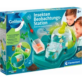 CLEMENTONI Galileo Lab Insekten Beobachtungs-Station Entdeckerspielzeug Weiß