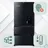 RS French Door (506 l, 1830 mm hoch, Schwarz)