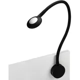 SOTech So-tech Junker Lighting Led Bettleuchte Leseleuchte Luce Schwarz mit Flexiblem Leuchtenarm, 2x Usb Anschlüssen und Touchsensor
