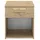 CaliCosy Kindernachttisch Cyrus 43 x 50 x 36 cm Holzwerkstoff Eiche braun