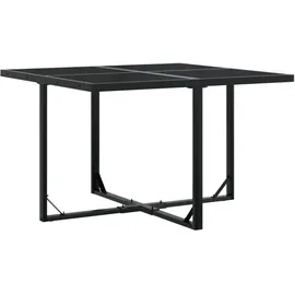 vidaXL Gartenmöbel Set 9-tlg. Schwarz