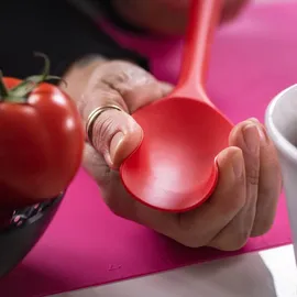KOCHBLUME Flexlöffel L rot