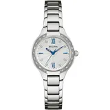 Bulova Diamonds 96R208 Damenarmbanduhr - Silber/Silber