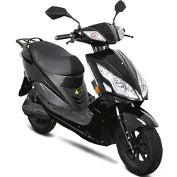 E-Motorroller GT UNION "e-GT3 45", schwarz (schwarz, schwarz), Elektromotorroller, 45 km/h, Bosch-Motor, B:68,2cm H:106,3cm L:181,5cm