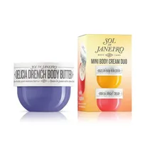 Sol de Janeiro Körpercreme Sol de Janeiro Brazilian Delícia Body Butter Travel Set Duo, Pflegendes Körperpflege Duo ideal für Reise und Alltag weiß