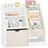 SoBuy Kinderregal KMB119 80 x 80 x 40 cm Kiefer weiß