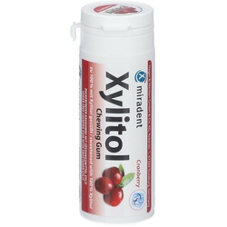 miradent Xylitol Chewing Gum Cranberry