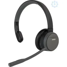 Agfeo Infinity Mono (Kabellos, USB-A), Office Headset, Schwarz