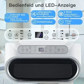 Costway Klimaanlage 14000 BTU mobil