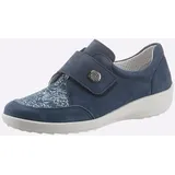 Classic Basics Klettschuh Damen Jeansblau 39