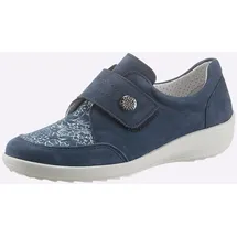 Classic Basics Klettschuh Damen Jeansblau 39