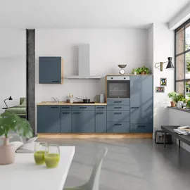 Nobilia Küchenzeile Easytouch I 300,3 cm blau