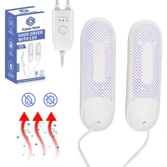 Fleau Tech Schuhtrockner UV-Funktion – Schuhheizung – Elektrischer Schuhtrockner – Geruchsbeseitiger – Trocknungsfunktion & Timer-Funktion