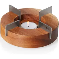 AdHoc Stövchen und Speisenwärmer Tuto - 14,5 cm aus Akazienholz