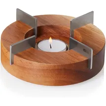 AdHoc Stövchen und Speisenwärmer Tuto - 14,5 cm aus Akazienholz