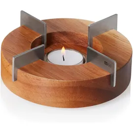 AdHoc Stövchen und Speisenwärmer Tuto - 14,5 cm aus Akazienholz