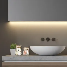 Relaxdays Muschel Deko, 3er Set, echter Muschel-Mix, verschieden große Gläser, maritim, Badezimmer Dekoration, natur,