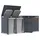 FM-SOLAR Mülltonnenbox 265 x 80 x 116 cm anthrazit